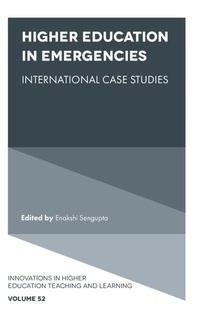 Enlarge image Cover: Higher Education in Emergencies - Emerald Publishing Limited