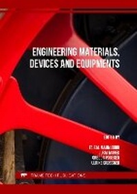 Enlarge image Cover: Engineering Materials, Devices and Equipments - Trans Tech Publications Ltd