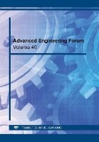 Enlarge image Cover: Advanced Engineering Forum Vol. 49 - Trans Tech Publications Ltd