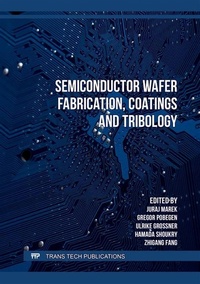 Abbildung von: Semiconductor Wafer Fabrication, Coatings and Tribology - Trans Tech Publications Ltd