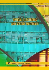 Abbildung von: Optical, Electronic and Special Materials - Trans Tech Publications Ltd