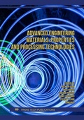 Cover: Advanced Engineering Materials: Properties and Processing Technologies - Trans Tech Publications Ltd