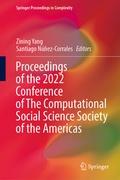 Cover: Proceedings of the 2022 Conference of The Computational Social Science Society of the Americas - Springer