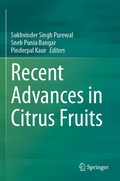 Cover: Recent Advances in Citrus Fruits - Springer