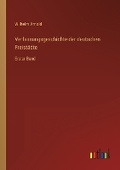 Cover: Verfassungsgeschichte der deutschen Freistaedte - Outlook Verlag