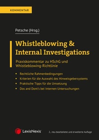 Abbildung von: Whistleblowing & Internal Investigations - LexisNexis ARD ORAC