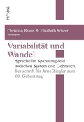 Cover: Variabilit&auml;t und Wandel - Praesens Verlag