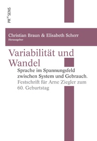 Abbildung von: Variabilität und Wandel - Praesens Verlag