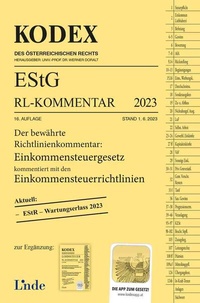 Abbildung von: KODEX EStG Richtlinien-Kommentar 2023 - Linde
