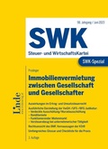 Cover: SWK-Spezial Immobilienvermietung zwischen Gesellschaft und Gesellschafter - Linde
