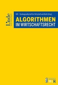 Enlarge image Cover: Algorithmen im Wirtschaftsrecht - Linde