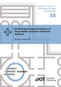 Cover: Architecture-based Evolution of Dependable Software-intensive Systems - KIT Scientific Publishing