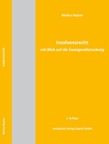 Cover: Insolvenzrecht mit Blick auf die Zwangsvollstreckung - Juristischer Verlag Pegnitz