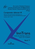 Cover: Comparatio delectat III, Teil 1 und 2 - Peter Lang Verlag