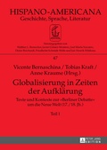 Cover: Globalisierung in Zeiten der Aufklaerung - Peter Lang Verlag