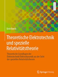 Abbildung von: Theoretische Elektrotechnik und spezielle Relativitätstheorie - Springer Vieweg