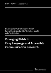 Enlarge image Cover: Emerging Fields in Easy Language and Accessible Communication Research - Frank & Timme