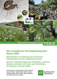 Abbildung von: NaBiV Heft 172 Band 2.2: Das europäische Schutzgebietssystem Natura 2000 Band 2.2 Lebensraumtypen - Landwirtschaftsverlag
