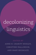 Cover: Decolonizing Linguistics - Oxford University Press Inc