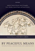 Cover: By Peaceful Means - Oxford University Press