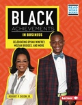 Cover: Black Achievements in Business - Lerner Publications Co ,U.S.