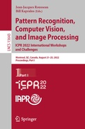 Cover: Pattern Recognition, Computer Vision, and Image Processing. ICPR 2022 International Workshops and Challenges - Springer