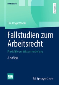 Abbildung von: Fallstudien zum Arbeitsrecht - Springer Gabler