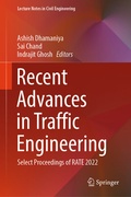 Cover: Recent Advances in Traffic Engineering - Springer