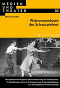 Bild: Ph&auml;nomenologie des Schauspielens - Georg Olms Verlag