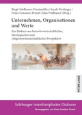 Cover: Unternehmen, Organisationen und Werte - Peter Lang Verlag
