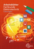 Cover: L&ouml;sungen zu 31204 Arbeitsbl&auml;tter Fachkunde Elektrotechnik - Europa-Lehrmittel
