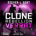 Cover: Clone Rebellion 5: Verrat - Ronin-H&ouml;rverlag, ein Imprint von Omondi GmbH