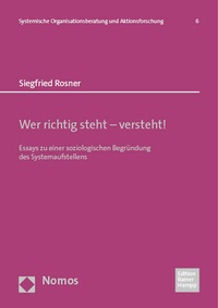 Abbildung von: Wer richtig steht - versteht! - Nomos