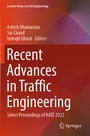 Cover: Recent Advances in Traffic Engineering - Springer