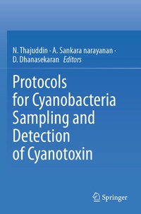 Enlarge image Cover: Protocols for Cyanobacteria Sampling and Detection of Cyanotoxin - Springer