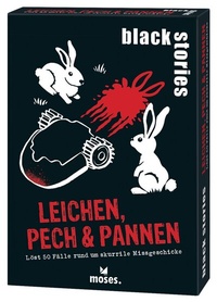 Bild vergrößern Bild: black stories Leichen, Pech & Pannen - moses Verlag