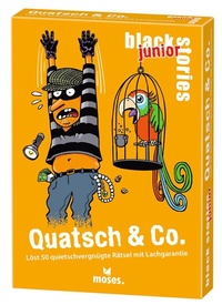 Abbildung von: black stories junior Quatsch & Co. - moses Verlag