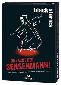 Abbildung von: black stories Da lacht der Sensenmann! - moses Verlag