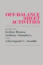 Cover: Off-Balance Sheet Activities - Praeger Publishers Inc