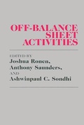 Cover: Off-Balance Sheet Activities - Praeger Publishers Inc