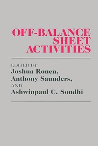 Enlarge image Cover: Off-Balance Sheet Activities - Praeger Publishers Inc