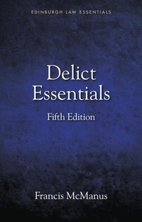 Abbildung von: Delict Essentials - Edinburgh University Press