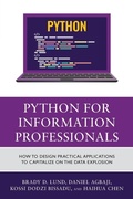 Cover: Python for Information Professionals - Rowman & Littlefield Publishers