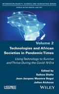 Cover: Technologies and African Societies in Pandemic Times - Wiley-ISTE