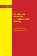 Cover: Emotion and identity in second language learning - Peter Lang Verlag