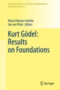 Cover: Kurt G&ouml;del: Results on Foundations - Springer