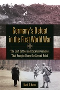Cover: Germany's Defeat in the First World War - Praeger Publishers Inc