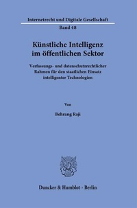 Enlarge image Cover: Künstliche Intelligenz im öffentlichen Sektor. - Duncker & Humblot