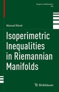 Bild: Isoperimetric Inequalities in Riemannian Manifolds - Birkh&auml;user