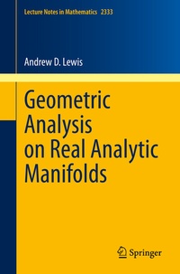 Abbildung von: Geometric Analysis on Real Analytic Manifolds - Springer